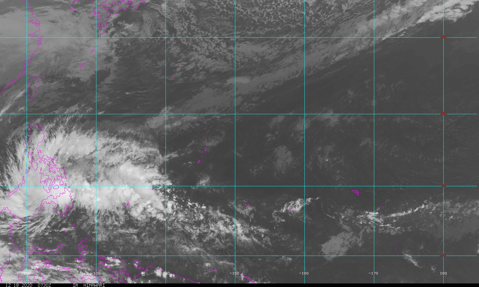 Guam infrared image