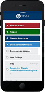 FEMA mobile app