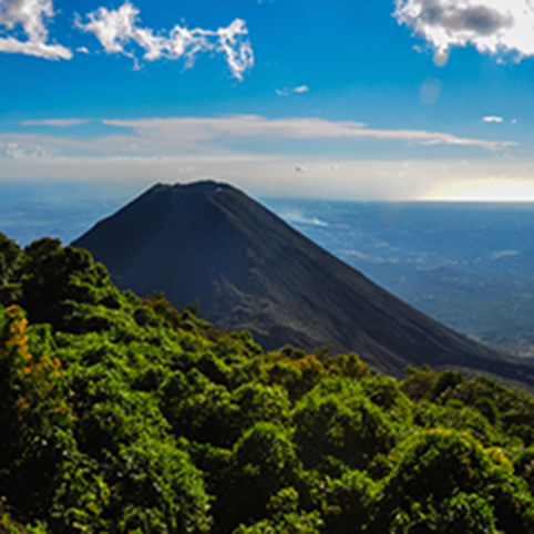 Picture of Izalco Volcano in El Salvador