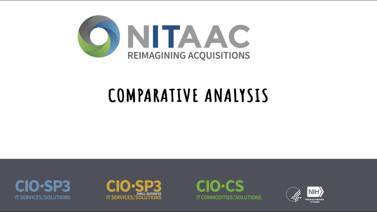 Comparative Analysis is an approach that allows the evaluation team to directly compare responses against one another and recommend who is best suited for ...