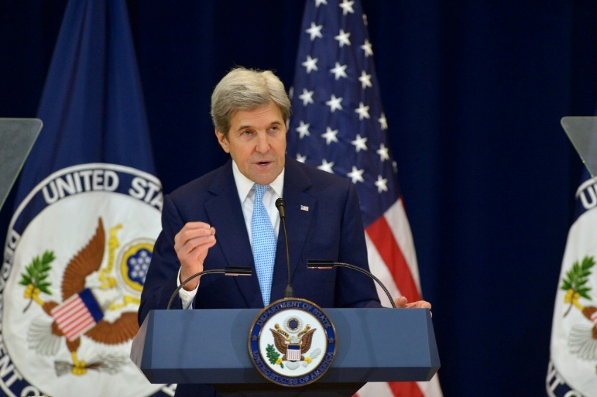 Secretary Kerry Delivers Remarks on Middle East Peace in Washington