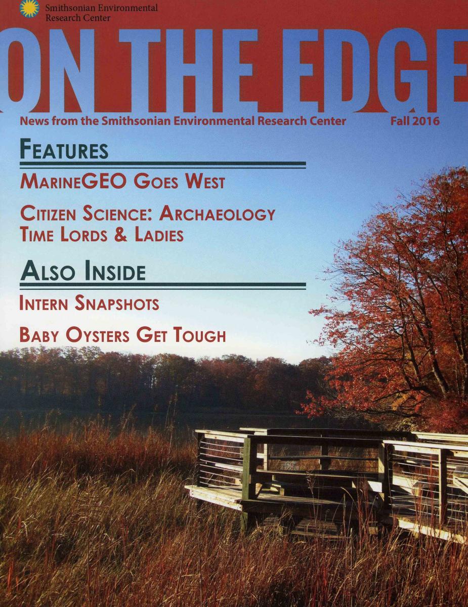 Front Cover of Fall 2016 On The Edge Newsletter