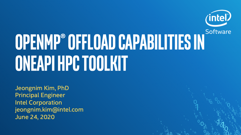 OpenMP Offload Capabilities in the oneAPI HPC Toolkit