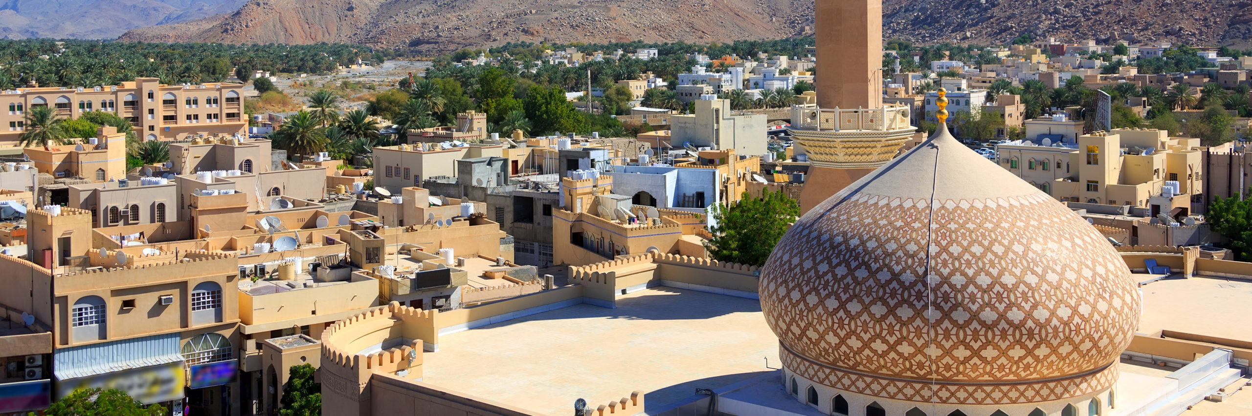 Panorama of Nizwa, Oman