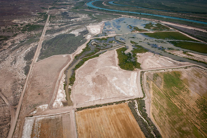 Hart Mine Marsh Aerial View - Photo by Reclamation