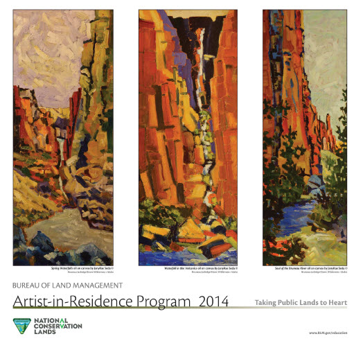 Artist in Residence 2014 Poster. 