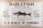 An old Department of Commerce poster advertises the virtues of sablefish.