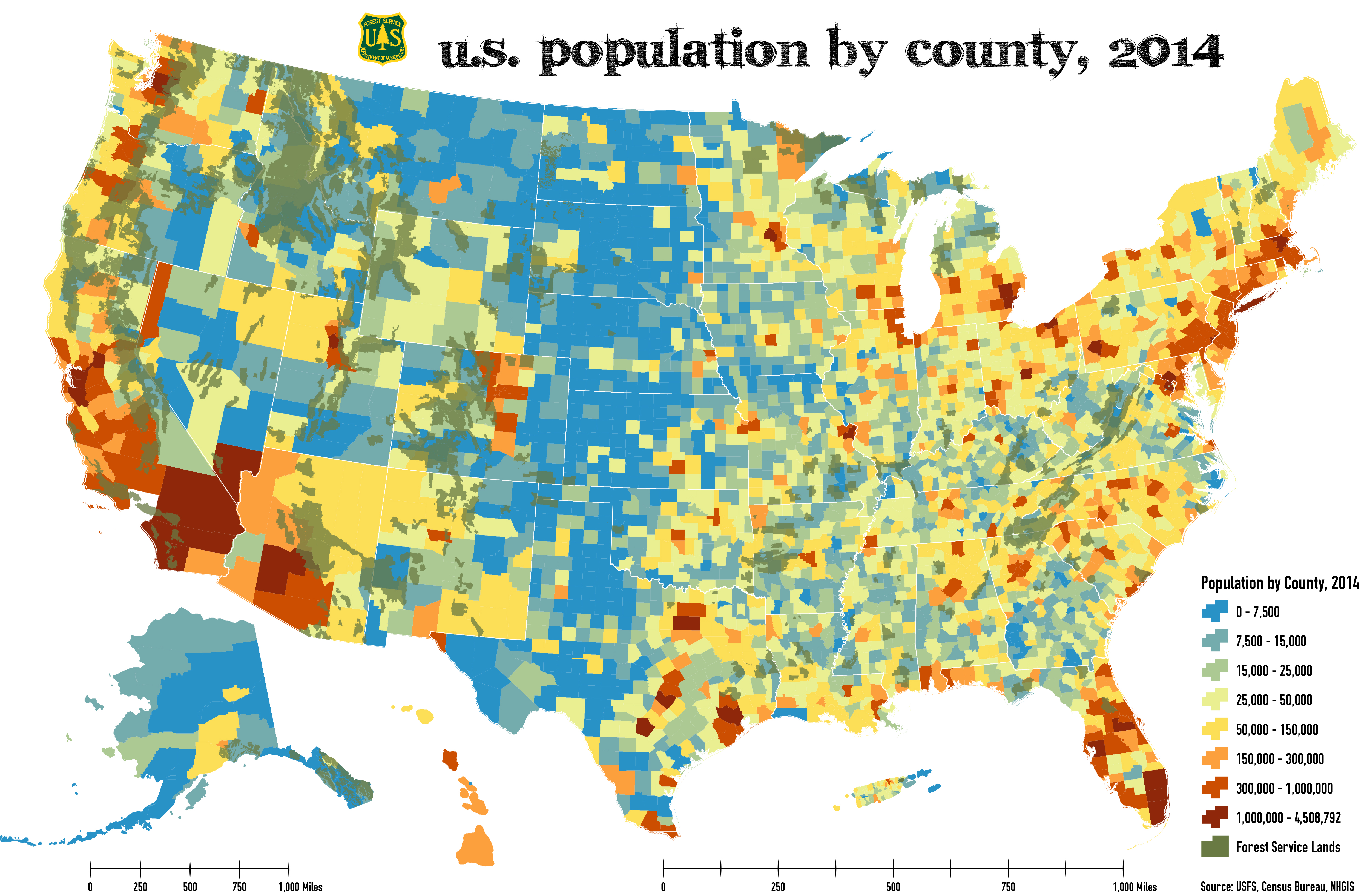 Population change graphic from 2014