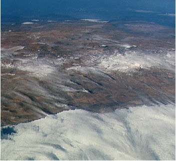 Andes Mountains panoramic