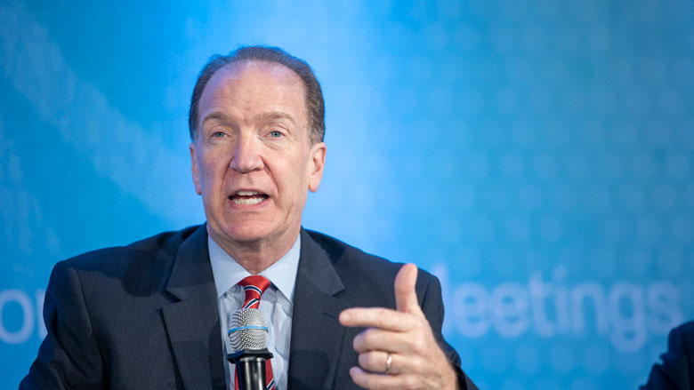 World Bank Group President David Malpass. Photo: © World Bank