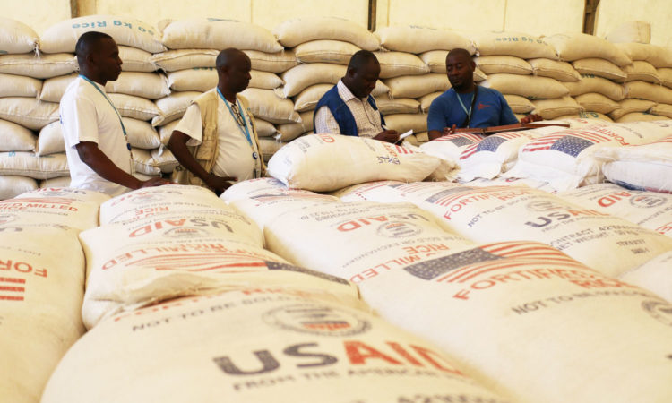 USAID helps feed millions of refugees every year