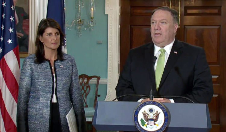 Nikki Haley and Mike Pompeo