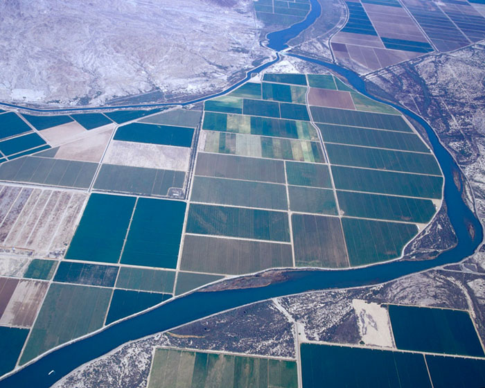 Palo Verde Ecological Reserve aerial view - Photo by Reclamation