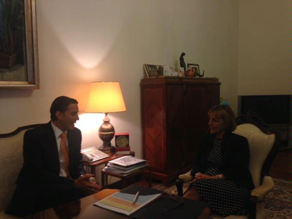 Special Envoy Amos Hochstein calls on Croatian Foreign Minister Vesna Pusic to discuss European energy security.