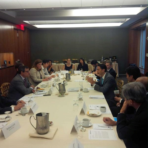 Special Envoy Amos Hochstein provides State Department perspectives on global energy issues at a Columbia University hosted event.