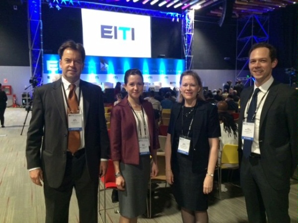 ENR PDAS Mary Warlick leads the U.S. delegation at Extractive Industries Transparency Initiative (EITI) Board Meetings. 