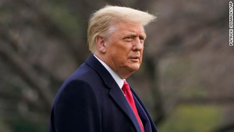 President Donald Trump walks on the South Lawn of the White House in Washington, Saturday, Dec. 12, 2020, before boarding Marine One. Trump is en route to the Army-Navy Game at the U.S. Military Academy in West Point, N.Y. (AP Photo/Patrick Semansky)