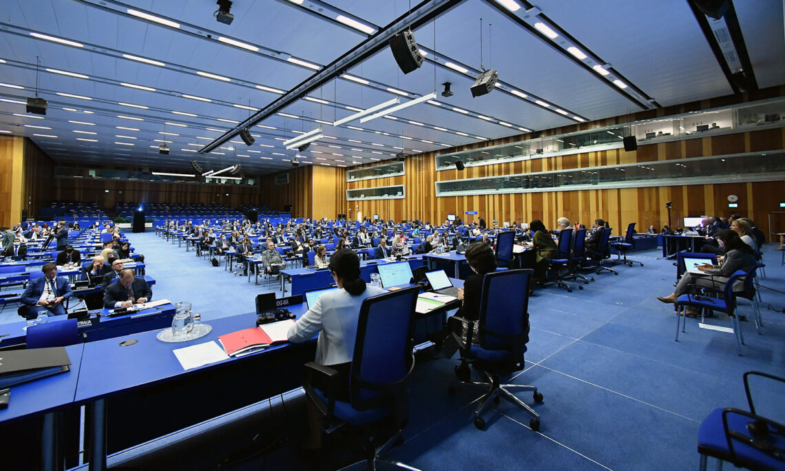 IAEA Board of Governors meeting, September 2020. (IAEA/Dean Calma)