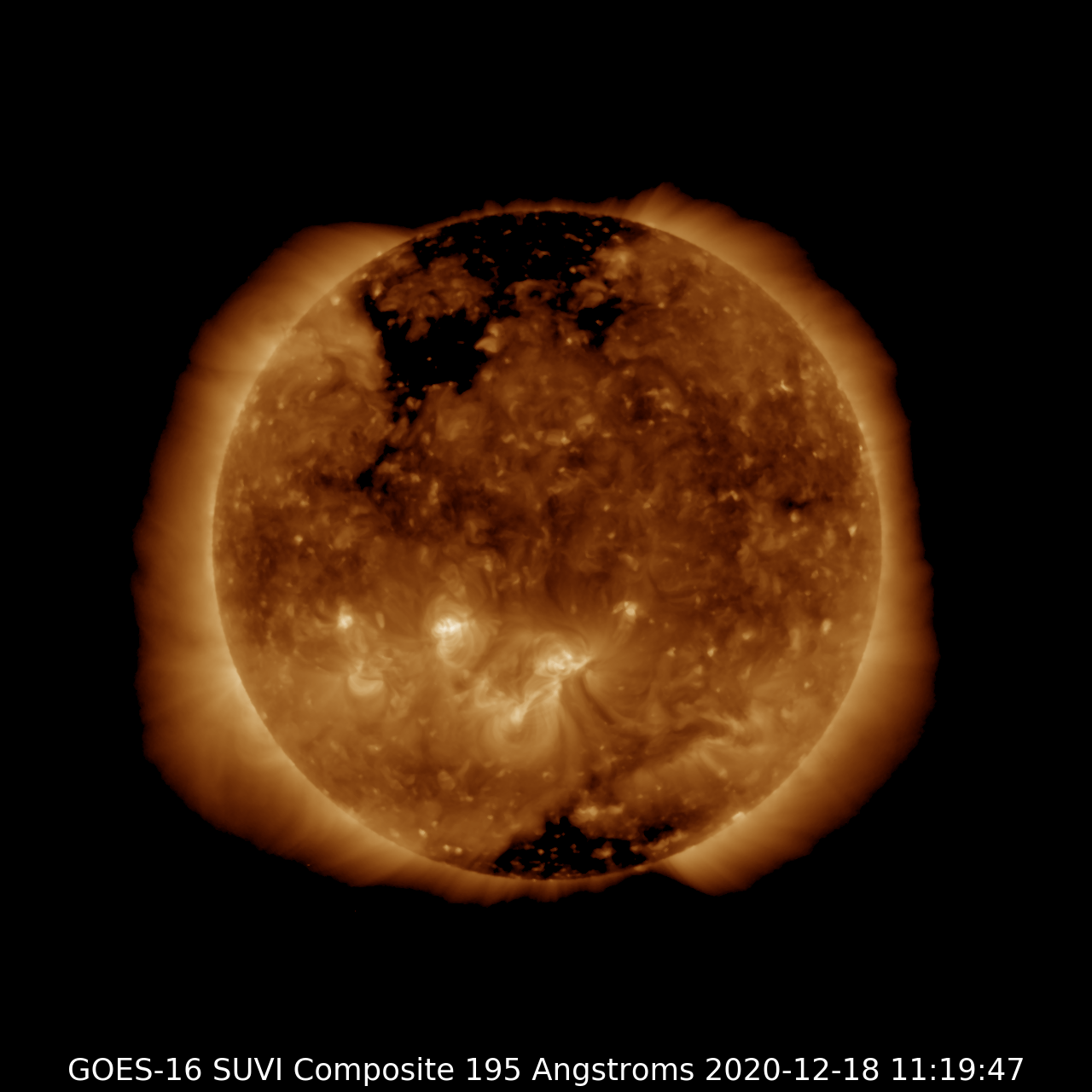 Solar Ultraviolet Image