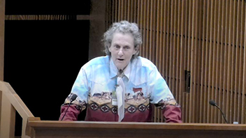 NIEHS Spirit Lecture: Developing Individuals Who Have Different Kinds of Minds with Temple Grandin, Professor of Animal Science – April 12, 2018