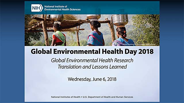 Annual Global Environmental Health Day 2018 – June 6, 2018