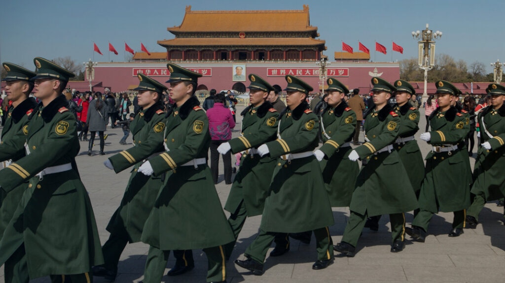China Tiananmen Crackdown