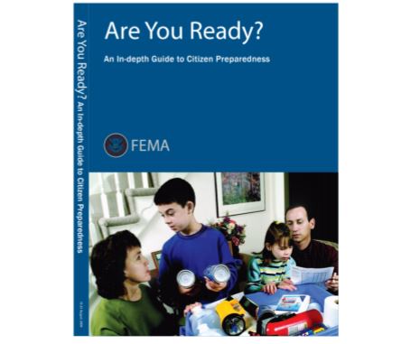 Cover page for Are You Ready? An In-Depth Guide to Citizen Preparedness 