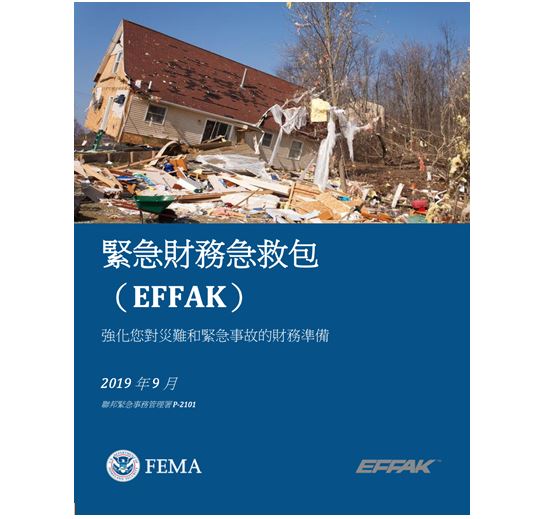 Cover page for 緊急財務急救包: Chinese (Traditional) – Emergency Financial First Aid Kit (EFFAK)