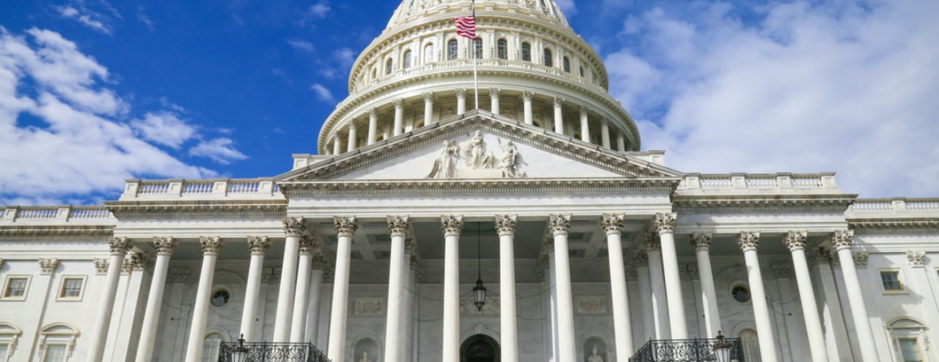 Photo of Congress against blue sky