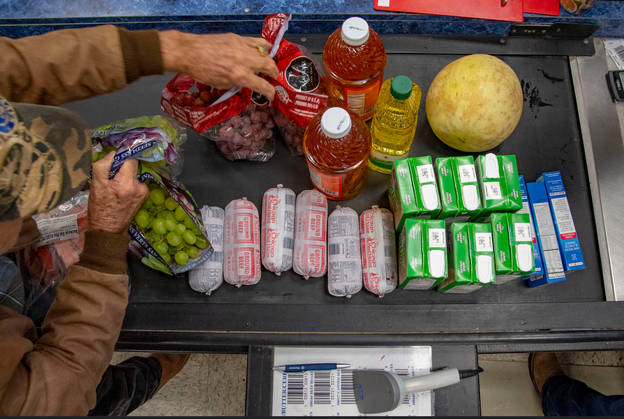 shopping for food