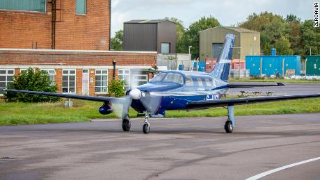 ZeroAvia completes the first hydrogen-powered flight of a commercial aircraft at Cranfield airport in England in September 2020.