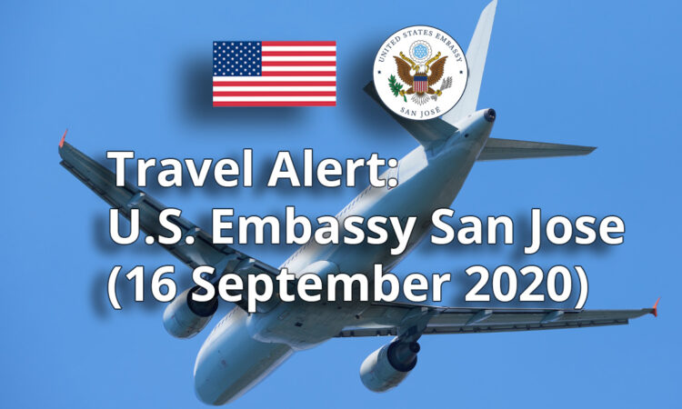 Travel Alert: Information on September COVID-19 Restrictions and Entry Requirements for U.S. Citizens