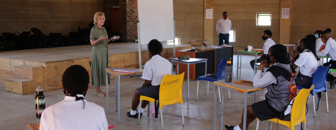 Ambassador Marks Visits Diepsloot Community, Announces Grant to LEAP School 4