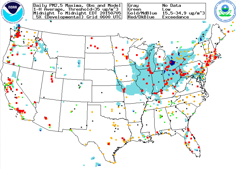 National Air Quality Forecast Capability (NAQFC) image/link