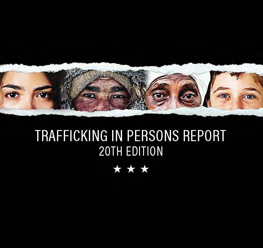 2020 Trafficking in Persons Report Cover