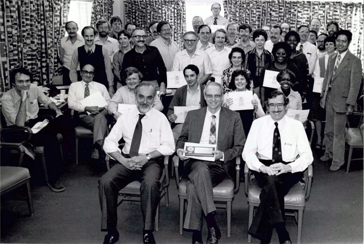 photograph of TDL team in 1979