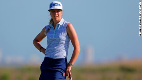 GALLOWAY, NJ - MAY 30: Sophia Popov of Germany stands on the green on the sixth hole during the second round of the ShopRite LPGA Classic presented by Acer on the Bay Course at the Stockton Seaview Hotel &amp; Golf Club on May 30, 2015 in Galloway, New Jersey. (Photo by Hunter Martin/Getty Images)