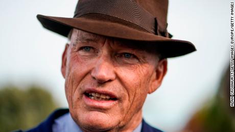 NEWMARKET, ENGLAND - OCTOBER 13: John Gosden poses at Newmarket Racecourse on October 13, 2018 in Newmarket, United Kingdom. (Photo by Alan Crowhurst/Getty Images)