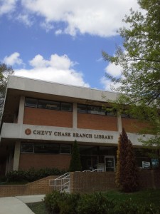 Chevy Chase Library.  Photo by Michelle Datiles.