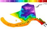 Alaska High Temperature Forecast Image