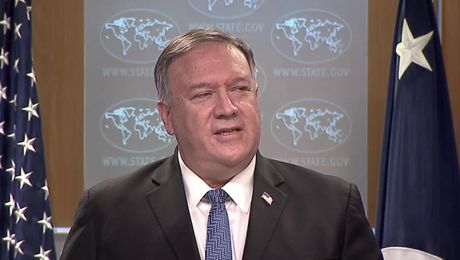 Secretary . Pompeo remarks to the media