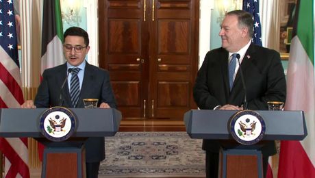 Secretary Pompeo's joint statements with Kuwaiti Foreign Minister Sheikh Ahmad Nasser Al-Mohammad Al-Sabah