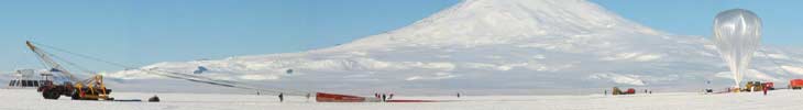 Balloon in Antarctica