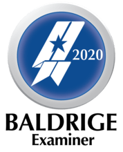2020 Baldrige Examiner Badge PNG Format