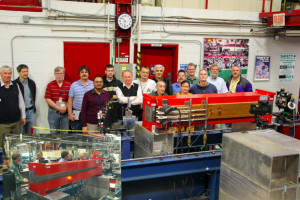 Argonne National Laboratory was attracted to the expertise of this Fermilab magnet team. The team recently developed a pre-prototype magnet for Argonne's APS Upgrade Project. Photo: Doug Howard, Fermilab