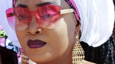 Supporters of the presidential candidate of the Nigerien Party for Democracy and Socialism Mohamed Bazoum are seen on December 15, 2020 waiting for his arrival at the Mano Dayak airport in Agadez.