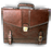 Leather briefcase