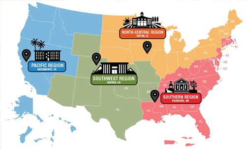 NCCC Campus map