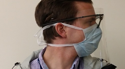 3D Printed Face Shield VA produces 3D printed face shields for clinical use during COVID-19 pandemic