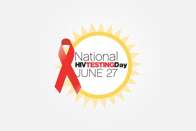 hiv testing day banner